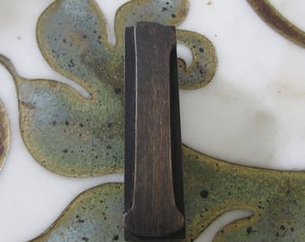 Stampanti antiche con caratteri in legno, lettera maiuscola L minuscola, vintage