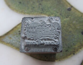 Coal and Coke Truck Vintage Letterpress Printing Block