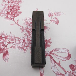 Letter T Antique Letterpress Wood Type Printers Block
