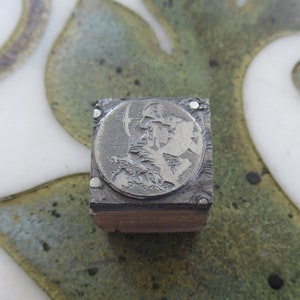 Miners Letterpress Printing Block Mining Vintage