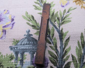 Letter I Antique Letterpress Wood Type Printing Block Serif
