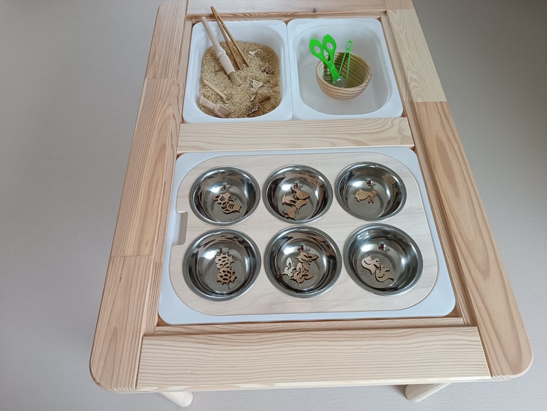 Sensory Play Einsatz für Trofast-Box und Flisat Tisch IKEA Bild 7