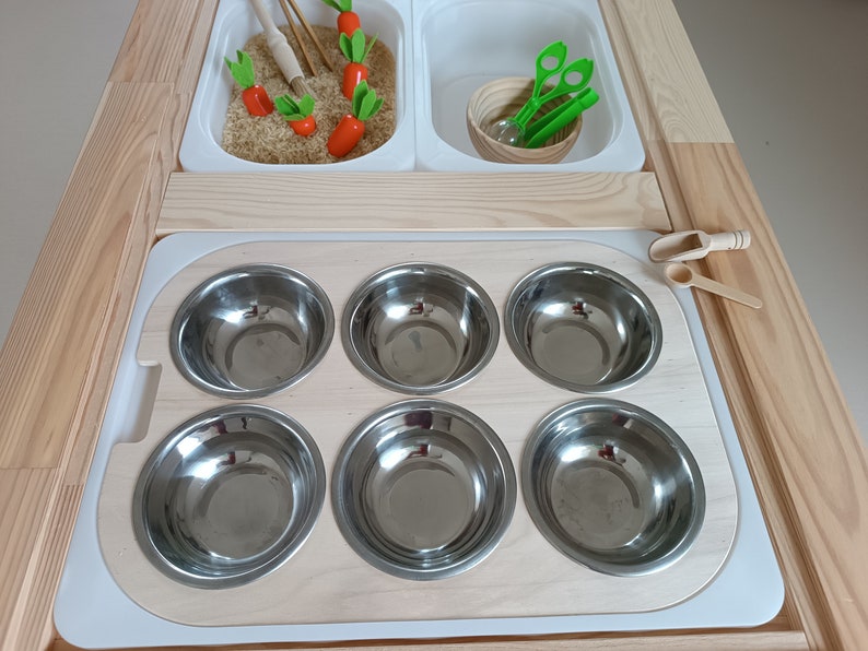 Sensory Play Einsatz für Trofast-Box und Flisat Tisch IKEA Bild 6