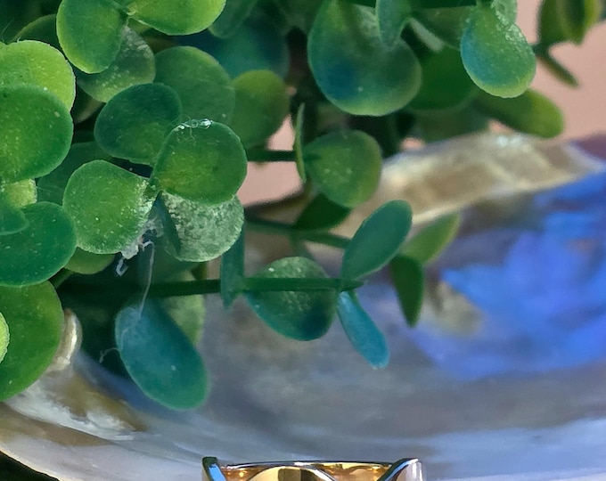 Luna Wave Band Ring • 18K Gold Plated Stainless Steel • Waterproof & Tarnish Resistant •  Wavy Ring