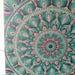 Mandala VOYAGE 71cm - Suspension Murale En Coton Fait Main - Décoration Feng Shui, Méditation