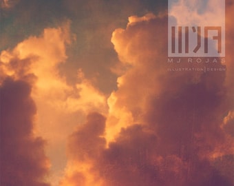 Storm Clouds | 5x5" Fine Art Photography Print | Made to Order