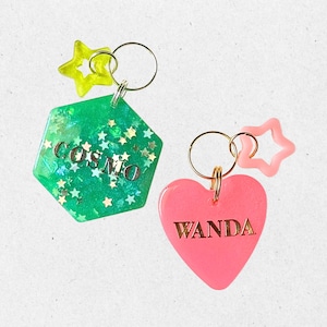 Custom Resin Pet Tag