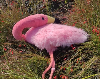 Flamingo Crochet Pattern Amigurumi PDF | Flamingo Plush Toy | Crochet Animal Pattern | Instant Download | Easy Step by Step