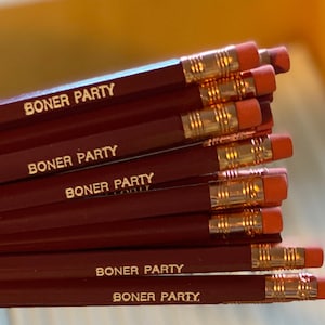 Pencil 3 Pack Boner Party image 1