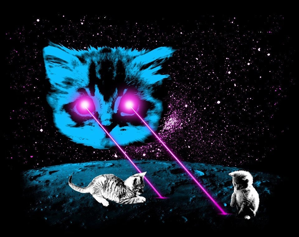 Cats With Laser Beam Eyes