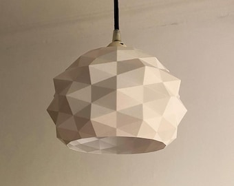 Poly Lampshade Ceiling Pendant Lamp E27 B22 bayonet LED Midcentury Modern  by Lunfardo
