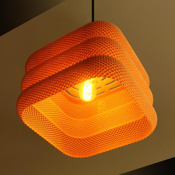 Clara Lampshade Ceiling Pendant Lamp E27 B22 bayonet LED Midcentury Modern  by Lunfardo