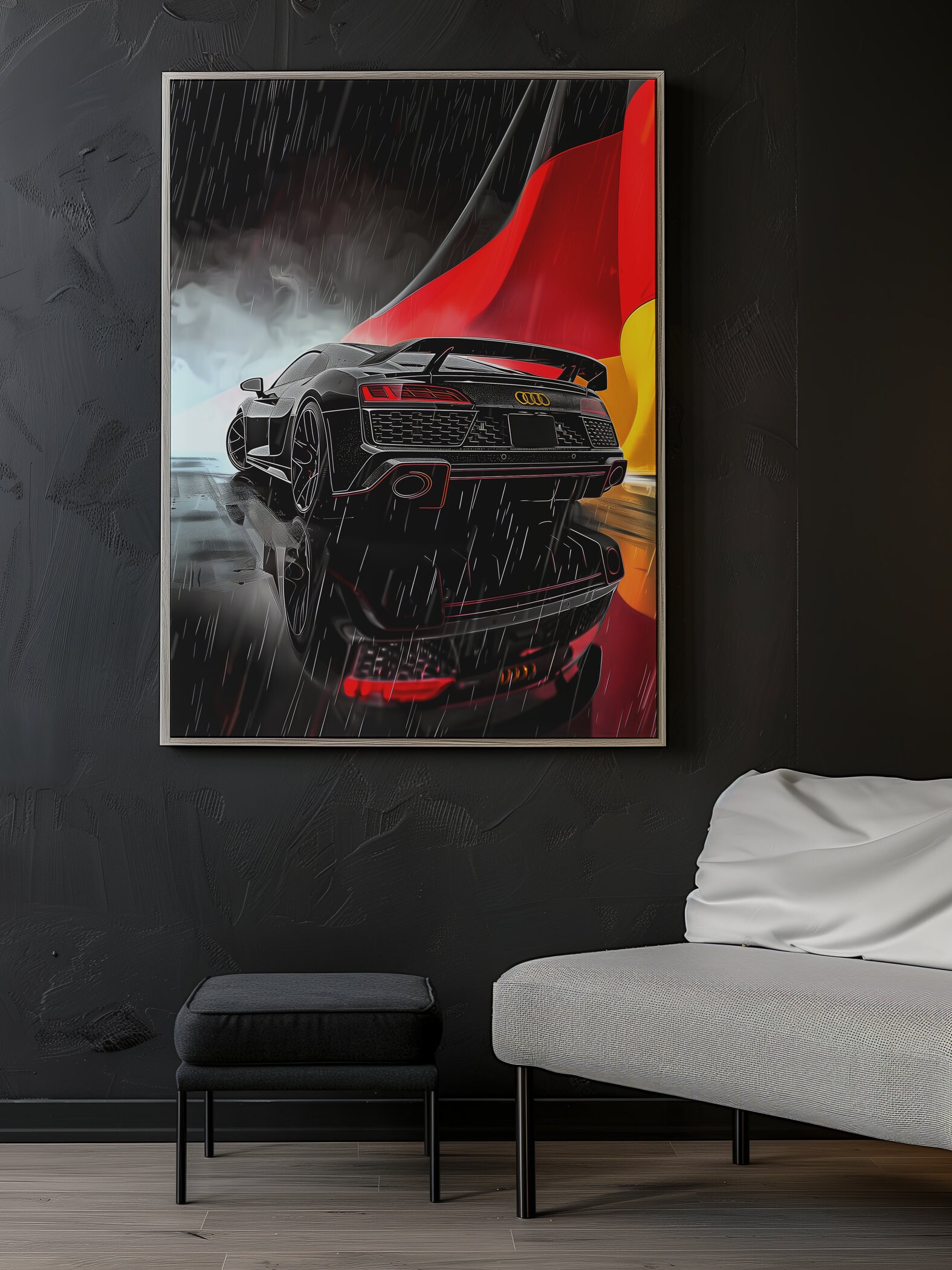 Audi R8 Poster Audi Poster Digital Download Super Car Print Art Print ...