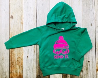 teal hoodie toddler
