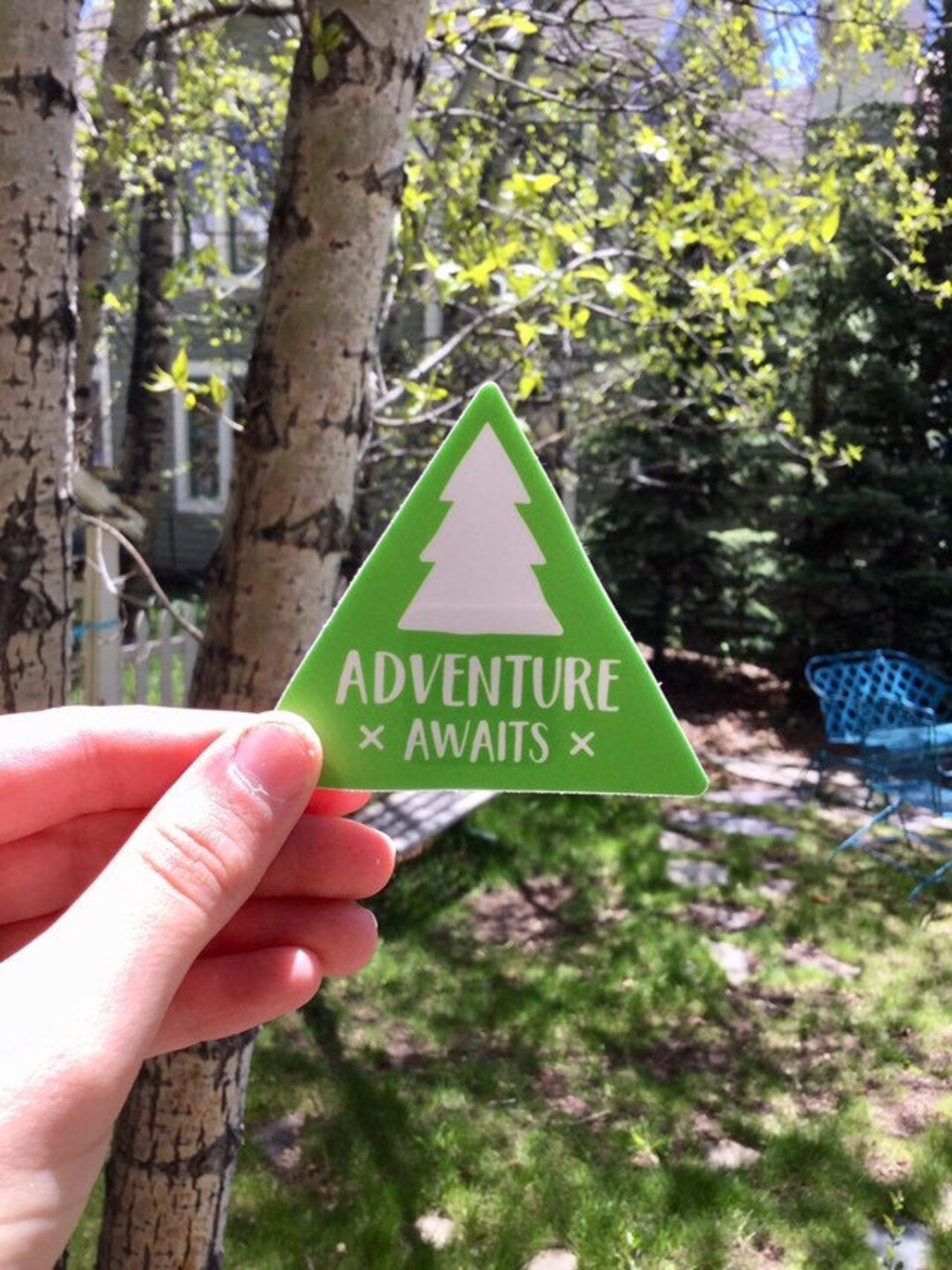 Vinyl Sticker Adventure Awaits Waterproof Decal - Etsy