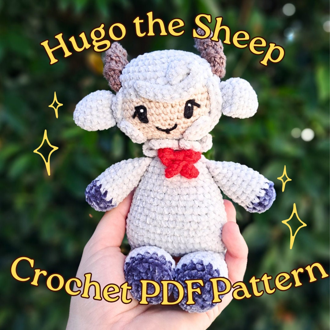 Hugo the Sheep Crochet PDF Pattern [digital Pattern ONLY] - Etsy
