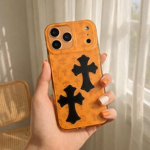 Chrome Hearts Orange Phone Case - Etsy