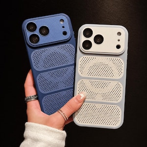 Magnetiskt kylande fodral för iPhone, ventilerat värmeavledande fodral, 5 färger