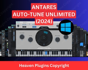 Antares Auto-Tune Unlimited 2024 - Vollversion , Vst plugins , Vocal plugin , Mixing , Musikproduktion Software Vst Vst2 Vst3 AAX , Win