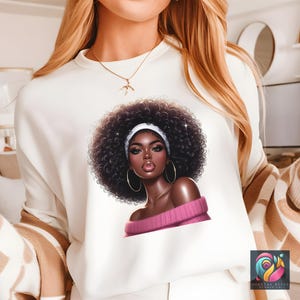 Black Woman, Bundle Png, Black Girl Png, African American Png, Black People, Afro Woman Women Png Designs, Black Girl Graphics, Glitter Png