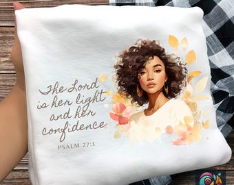 Faith Based Bible Verse Black Woman Png Bundle, Affirmation Afro Girl Positivity Clipart, African American Women Empowerment Quotes Sticker