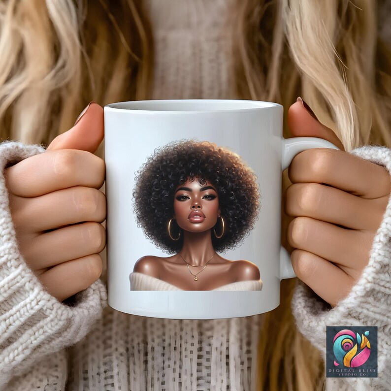 Black Woman, Bundle Png, Black Girl Png, African American Png, Black People, Afro Woman Women Png Designs, Black Girl Graphics, Glitter Png
