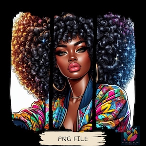 Black Woman Png, Black Girl Png, African American Png, Hip Hop Png, Girl Png, Urban Png, Urban Streetwear Design, Afro Woman Png