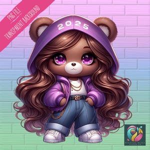 Urban Bear Png, Streetwear Png, Urban Png Designs, Hip Hop Bear Png, Hiphop Png, Streetwear Designs, Bear Png, Graffiti Bear, 2025 Png