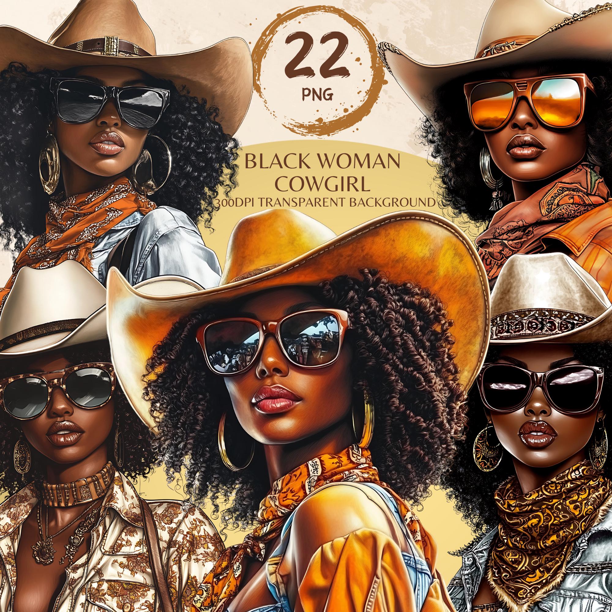 Black Cowgirl Hat With Yellow - Etsy display picture 1