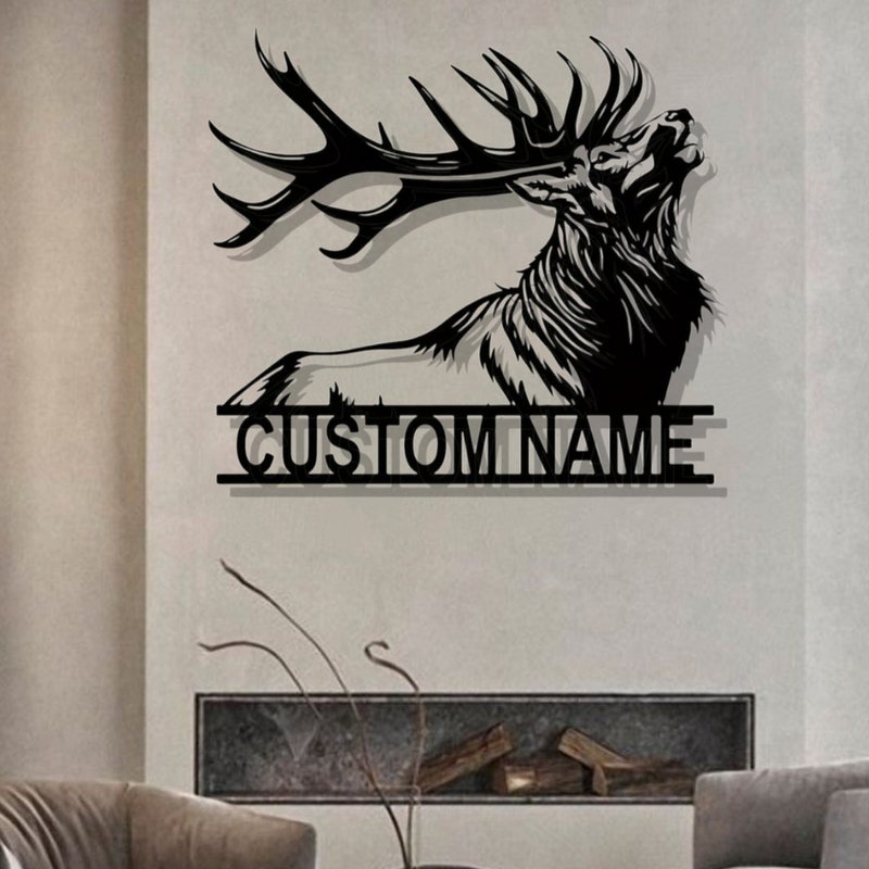 Hunting Wall Decor Etsy
