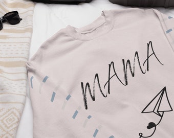 Sudadera de mamá personalizada, regalo del Día de las Madres, suéter minimalista de mamá fresca, regalo de cumpleaños para mamá, regalo de nueva mamá,