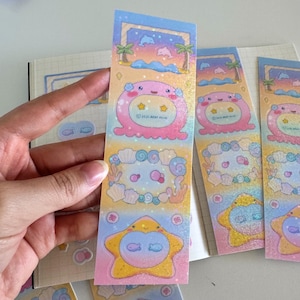 Sea Frames Sticker Bogen | Niedliche Aufkleber, Deko, Schreibwaren, Journaling, Planer, Penpal