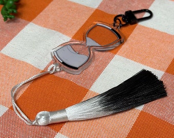 Unus Annus Inspired Acrylic Tassel Keychain