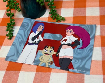 Team Rocket Fanart Print