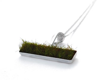 Gather Moss Pendant, Horizontal