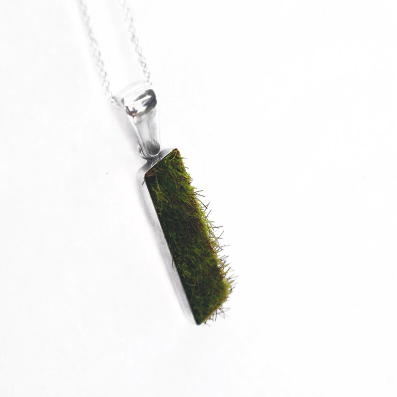 Gather Moss Pendant, Vertical image 2