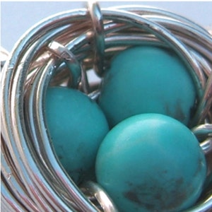 Bluebirds Nest Necklace image 1
