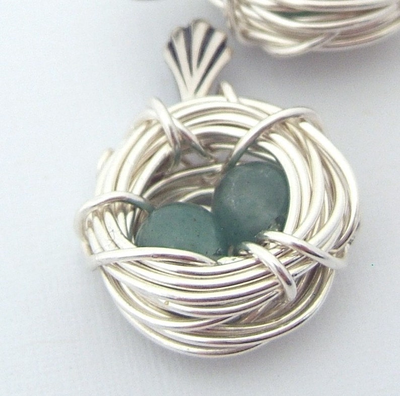 Mother Bird Nest Necklace image 5