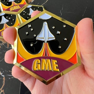 GameStop NFT Beta Launch Pin front view