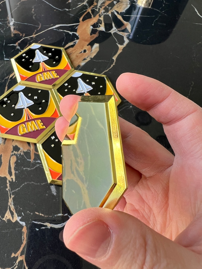 GameStop NFT Beta Launch Pin back view