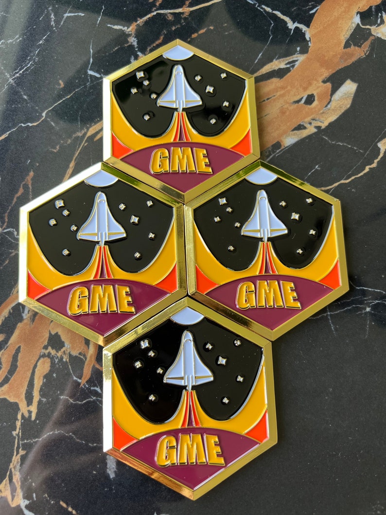 A compilation of GameStop NFT Beta Launch Pins