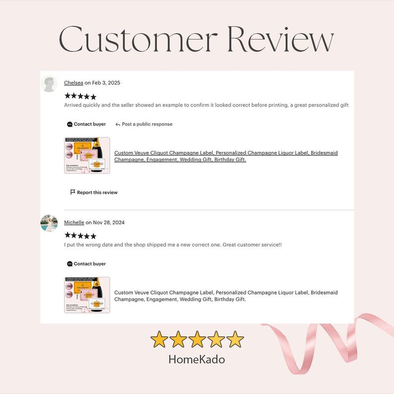 Customer reviews