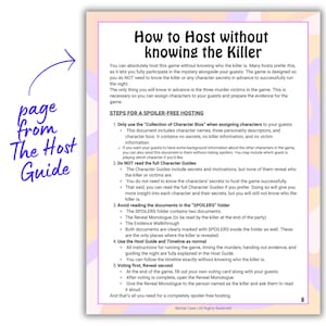 8-20 Player Disco Party Murder Mystery Game for Adults, Fun Multiple Murder Mingling Game, Printable Kit, 1970s Theme Whodunit Dinner Party image 18