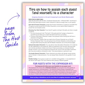 8-20 Player Disco Party Murder Mystery Game for Adults, Fun Multiple Murder Mingling Game, Printable Kit, 1970s Theme Whodunit Dinner Party image 8