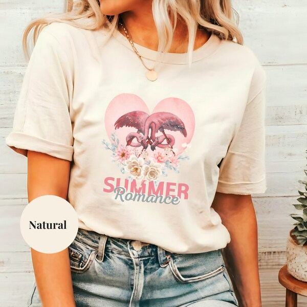 With Love Tee - Flamingo