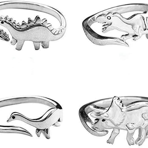 Adjustable DINOSAUR Dino Ring