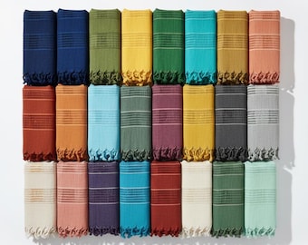 Boho Textured Cotton Throw with Fringe – Stylish Blanket for Sofa & Bed