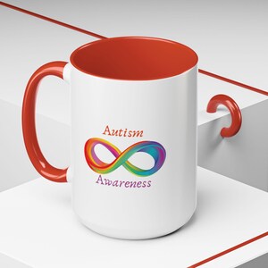 Autism Awareness Coffee Cup, Autism Support Gift, Autistic Tea Mug, Autism Awareness Month, Autism Parent Cup, Autistic Coffee Mug