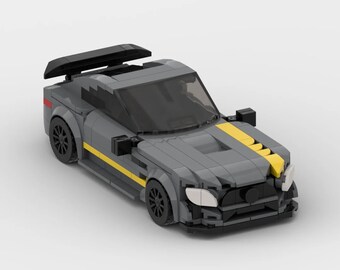 AMG GTR / Juego de ladrillos de construcción / Compatible con Lego / Regalo perfecto para entusiastas de los automóviles