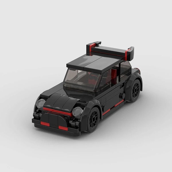 Mini John Cooper Works | Building Bricks Set | Lego Compatible | Perfect Gift for Car Enthusiast